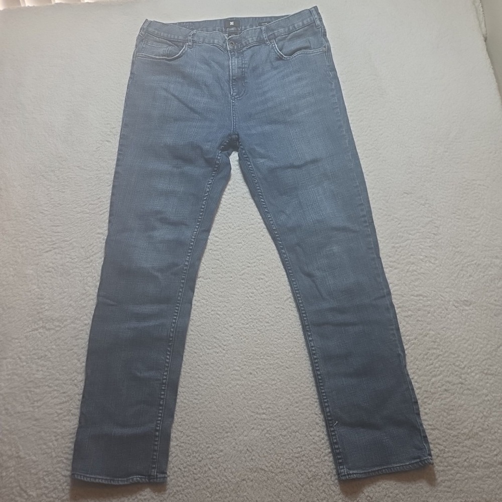 Y2K DC Men's Blue Denim Straight Leg Jeans Size 34x30 Medium Wash‎ 5-Pocket